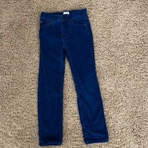 Crewcuts boys corduroy blue pants size 7